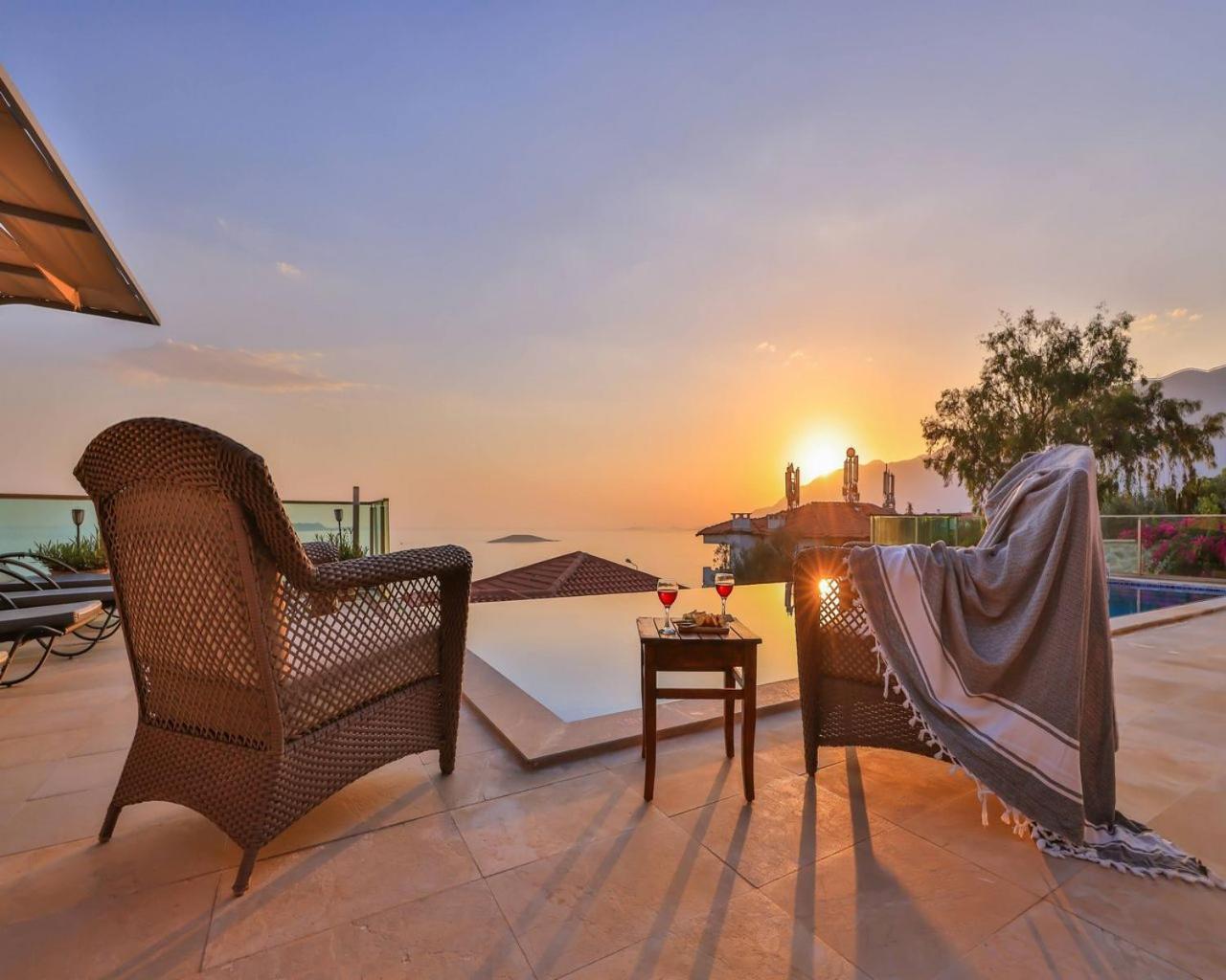 Villa Troya Kas Peninsula Bagian luar foto